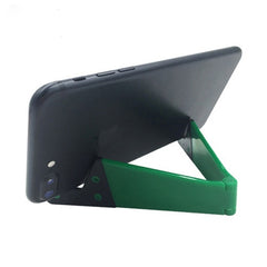 Soporte universal para tableta y teléfono móvil en forma de V