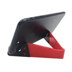 Soporte universal para tableta y teléfono móvil en forma de V