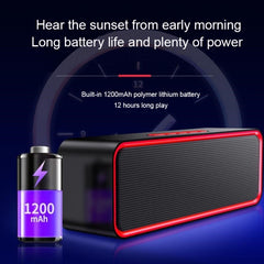 SC211 Altavoz Bluetooth inalámbrico con subwoofer portátil