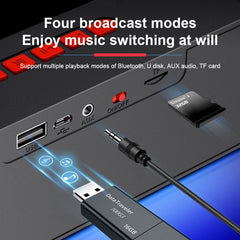 SC211 Altavoz Bluetooth inalámbrico con subwoofer portátil
