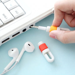 Auriculares auriculares Cable línea cubierta...