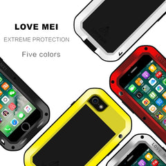 Potente carcasa de metal a prueba de polvo y golpes para iPhone 7