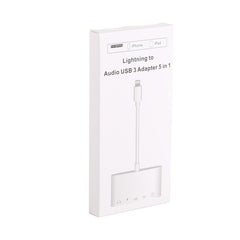 8 pines a HUB USB + Tipo-C + 3,5 mm + Lector de tarjetas SD + TF