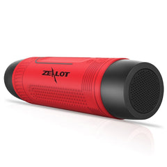 ZEALOT S1 Altavoz estéreo inalámbrico Bluetooth 4.0 con cable