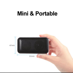 BT209 Mini altavoz inalámbrico ultrafino por...