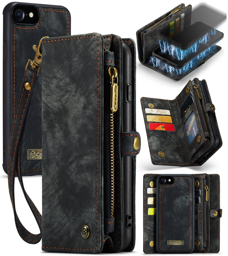 CaseMe para iPhone 8 y 7 Cartera de cuero mu...