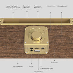 Altavoz Bluetooth portátil Oneder V6