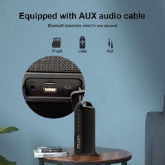 ZEALOT S36 Altavoz Bluetooth portátil de graves pesados