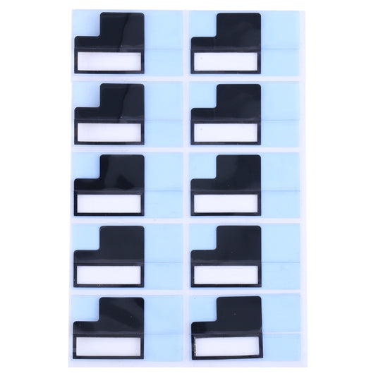 50 pegatinas grandes con placa de metal trasera LCD para iPhone 7 Plus