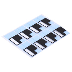 50 pegatinas grandes con placa de metal trasera LCD para iPhone 7 Plus
