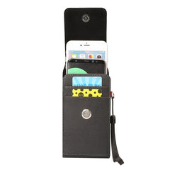 Funda universal de cuero PU con textura de L...