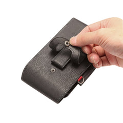 Funda universal de cuero PU con textura de L...