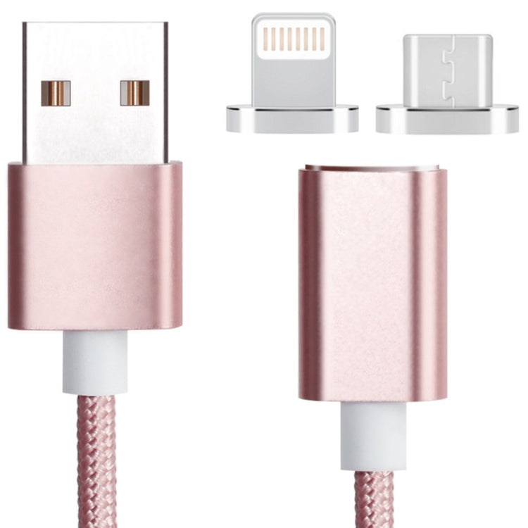 Cable de datos magnético Micro USB de 1,2 m, 5 V, 2 A, 8 pines a USB 2.0