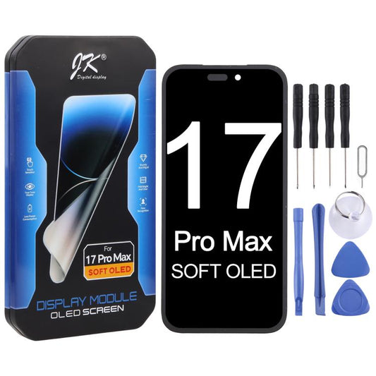 Pantalla LCD OLED JK Soft para iPhone 17 Pro...