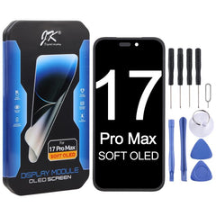 Pantalla LCD OLED JK Soft para iPhone 17 Pro...
