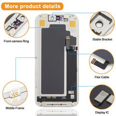 Pantalla OLED suave HXL para iPhone 17 Pro  ...