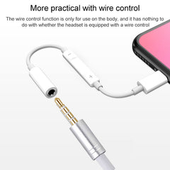 Adaptador de conector para auriculares MH020 de 8 pines a 3,5 mm