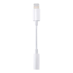 Adaptador de audio para auriculares de 8 pines y 3,5 mm, longitud de línea: 8 cm