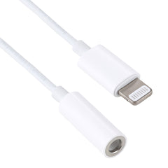 Adaptador de audio para auriculares de 8 pines y 3,5 mm, longitud de línea: 8 cm