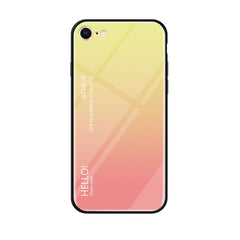Estuche de vidrio de color degradado para iP...