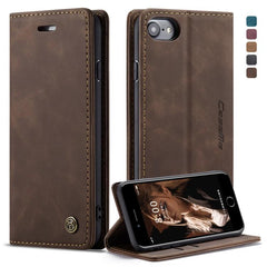 CaseMe-013 Funda de cuero con tapa horizonta...