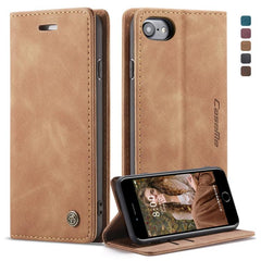 CaseMe-013 Funda de cuero con tapa horizonta...