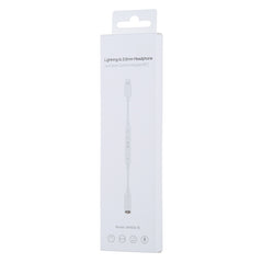 Adaptador de audio Bluetooth con control de cable de conector de auriculares hembra de 8 pines macho a 3,5 mm