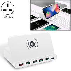 Interfaz USB 828W 7 en 1 60W QC 3.0 + 4 puer...