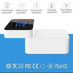 CDA33Q 40W QC 3.0 USB + 3 puertos USB + puer...