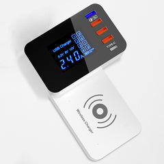 CDA33QW 40W QC 3.0 Puertos USB + 3 Puertos U...
