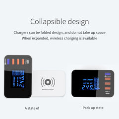 CDA33QW 40W QC 3.0 Puertos USB + 3 Puertos U...