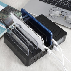 50W 6 puertos USB + 2 puertos USB-C / Type-C...