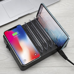 50W 6 puertos USB + 2 puertos USB-C / Type-C...