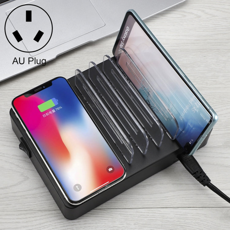 50W 6 puertos USB + 2 puertos USB-C / Type-C...