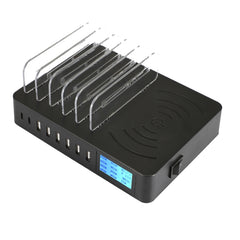 50W 6 puertos USB + 2 puertos USB-C / Type-C...