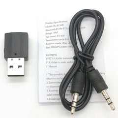 BT600 USB Audio inalámbrico 2 en 1 Adaptador...