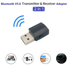 BT600 USB Audio inalámbrico 2 en 1 Adaptador...
