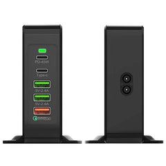F88W 3 x USB + 2 x puertos USB-C / Type-C Ca...