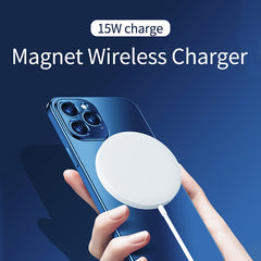 Cargador inalámbrico magnético Magsafe redon...