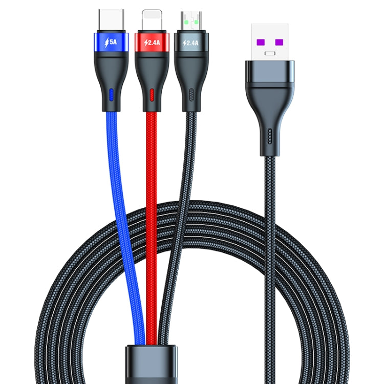 Cable de datos de carga rápida de 40W 5A USB...