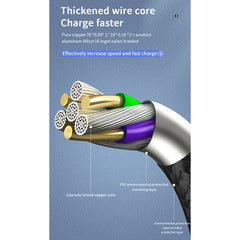 Cable de datos de carga rápida de 40W 5A USB...