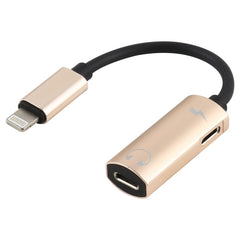 Adaptador de auriculares macho de 8 pines a hembra dual de 8 pines