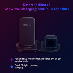 OJD-45 3 en 1 QI 10W Teléfono móvil + Reloj ...