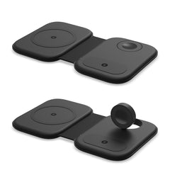 F20 3 en 1 Cargador inalámbrico plegable mag...