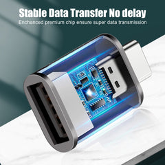 2 PCS SBT-158 USB-C / Type-C macho a USB 3.0...