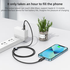 Cable de datos de carga tipo C / USB-C a 8 pines