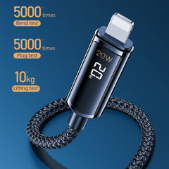 Cable de datos de carga tipo C / USB-C a 8 pines
