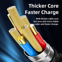 Cable de datos de carga tipo C / USB-C a 8 pines
