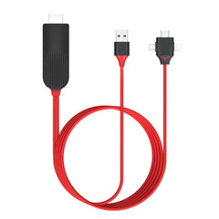 MiraScreen L7-8 3 en 1 8 pines + Micro USB +...