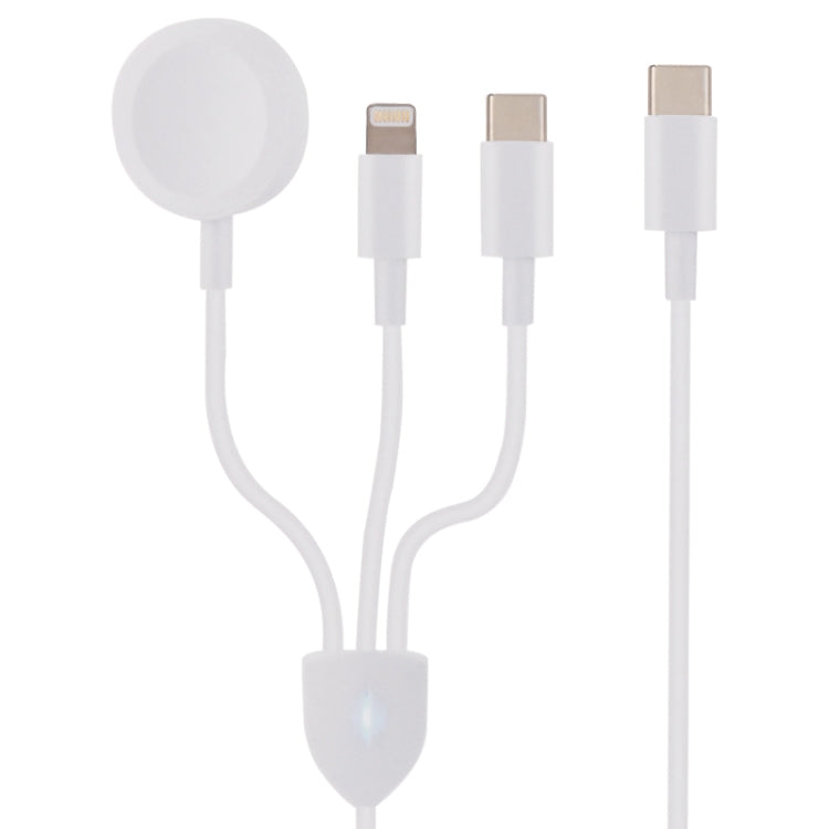 3 en 1 USB-C / Type-C a 8 pines + USB-C / Ty...